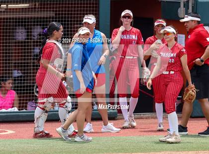 Thumbnail 2 in Grandview vs. Coahoma (UIL 3A Softball Final) photogallery.