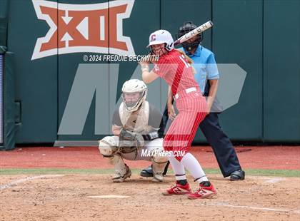 Thumbnail 3 in Grandview vs. Coahoma (UIL 3A Softball Final) photogallery.