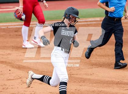 Thumbnail 2 in Grandview vs. Coahoma (UIL 3A Softball Final) photogallery.