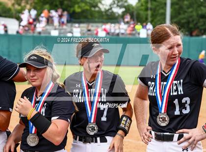 Thumbnail 1 in Grandview vs. Coahoma (UIL 3A Softball Final) photogallery.