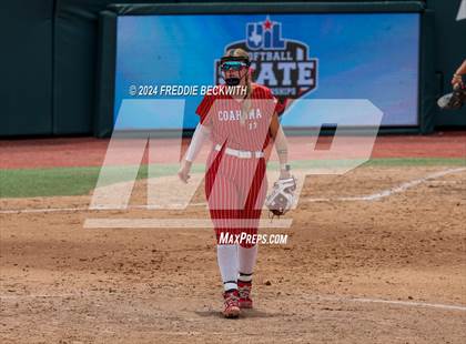 Thumbnail 1 in Grandview vs. Coahoma (UIL 3A Softball Final) photogallery.