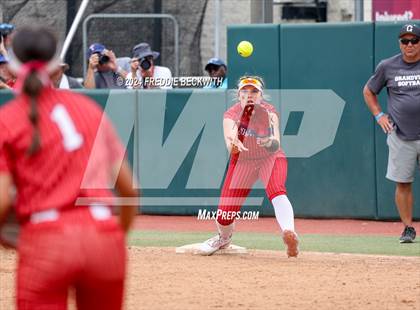 Thumbnail 2 in Grandview vs. Coahoma (UIL 3A Softball Final) photogallery.