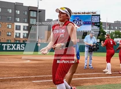 Thumbnail 1 in Grandview vs. Coahoma (UIL 3A Softball Final) photogallery.