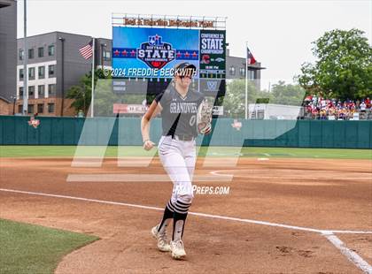 Thumbnail 2 in Grandview vs. Coahoma (UIL 3A Softball Final) photogallery.