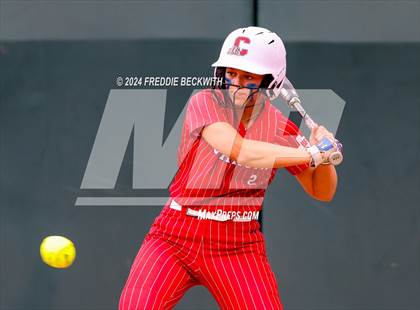 Thumbnail 1 in Grandview vs. Coahoma (UIL 3A Softball Final) photogallery.