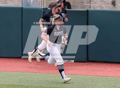 Thumbnail 3 in Grandview vs. Coahoma (UIL 3A Softball Final) photogallery.