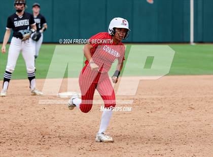 Thumbnail 2 in Grandview vs. Coahoma (UIL 3A Softball Final) photogallery.