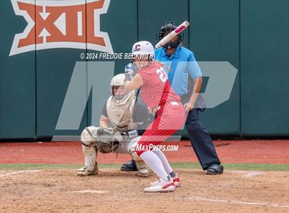 Thumbnail 3 in Grandview vs. Coahoma (UIL 3A Softball Final) photogallery.