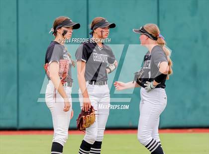 Thumbnail 1 in Grandview vs. Coahoma (UIL 3A Softball Final) photogallery.