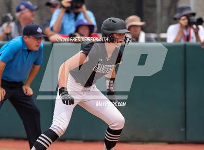 Thumbnail 2 in Grandview vs. Coahoma (UIL 3A Softball Final) photogallery.