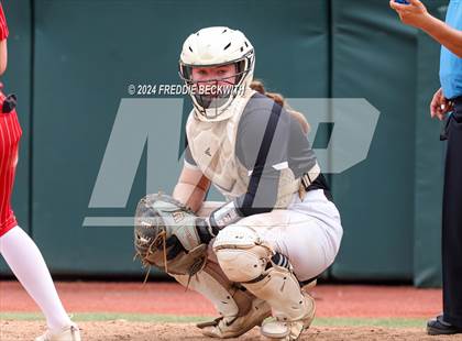 Thumbnail 3 in Grandview vs. Coahoma (UIL 3A Softball Final) photogallery.
