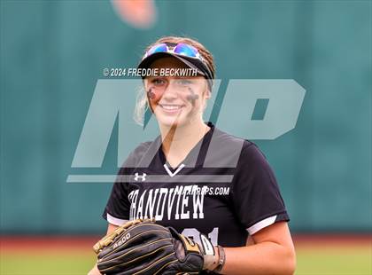 Thumbnail 3 in Grandview vs. Coahoma (UIL 3A Softball Final) photogallery.