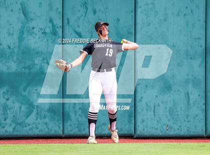 Thumbnail 3 in Grandview vs. Coahoma (UIL 3A Softball Final) photogallery.