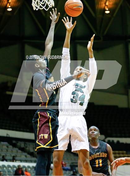 Thumbnail 1 in Kecoughtan vs Booker T. Washington (Iverson Holiday Crossover Showcase) photogallery.