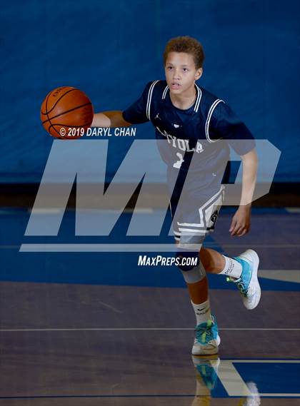 Thumbnail 1 in Loyola vs South Pasadena (San Marino Tournament) photogallery.