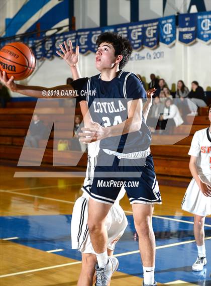 Thumbnail 2 in Loyola vs South Pasadena (San Marino Tournament) photogallery.