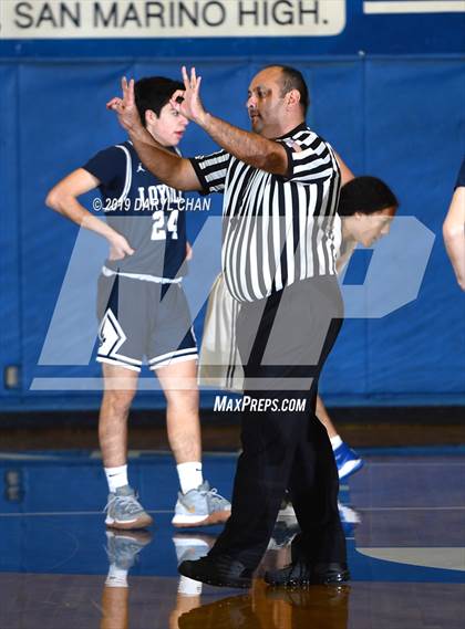 Thumbnail 3 in Loyola vs South Pasadena (San Marino Tournament) photogallery.