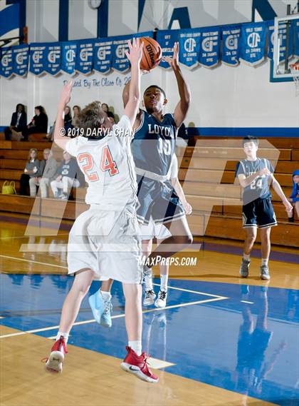 Thumbnail 3 in Loyola vs South Pasadena (San Marino Tournament) photogallery.