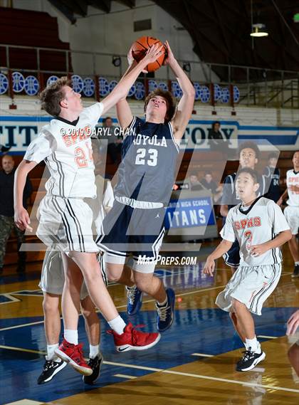 Thumbnail 3 in Loyola vs South Pasadena (San Marino Tournament) photogallery.