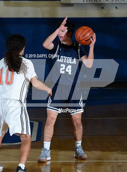 Thumbnail 3 in Loyola vs South Pasadena (San Marino Tournament) photogallery.