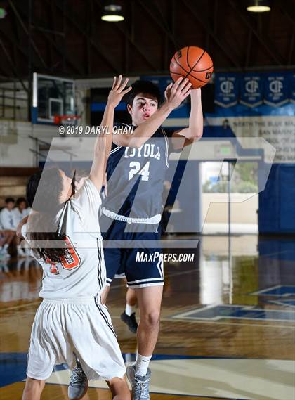 Thumbnail 3 in Loyola vs South Pasadena (San Marino Tournament) photogallery.
