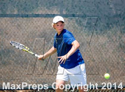 Thumbnail 1 in Menlo vs. Lowell (CIF NorCal Regional Team Tennis Championships) photogallery.