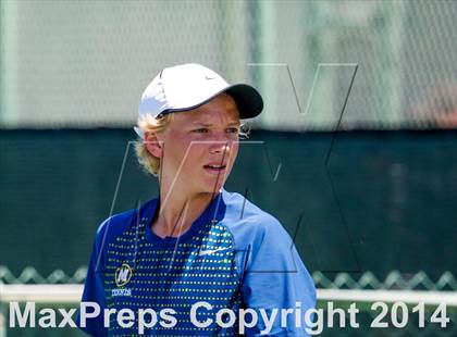 Thumbnail 2 in Menlo vs. Lowell (CIF NorCal Regional Team Tennis Championships) photogallery.