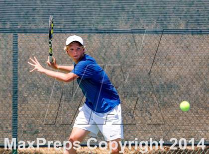 Thumbnail 3 in Menlo vs. Lowell (CIF NorCal Regional Team Tennis Championships) photogallery.