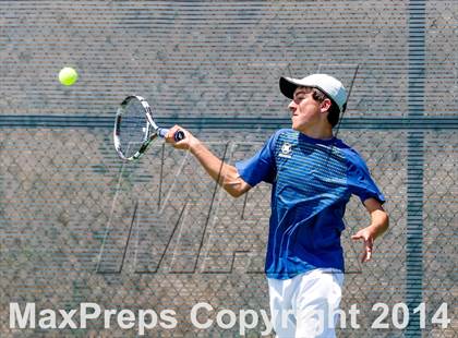Thumbnail 1 in Menlo vs. Lowell (CIF NorCal Regional Team Tennis Championships) photogallery.