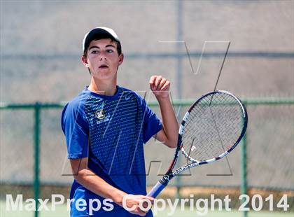 Thumbnail 1 in Menlo vs. Lowell (CIF NorCal Regional Team Tennis Championships) photogallery.