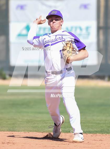 Thumbnail 3 in Sabino @ Northwest Christian (AIA 3A Quarterfinal) photogallery.