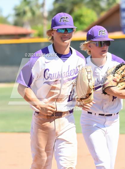 Thumbnail 3 in Sabino @ Northwest Christian (AIA 3A Quarterfinal) photogallery.