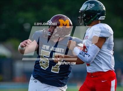 Thumbnail 3 in Phil Simms North vs South All Star Classic photogallery.