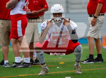 Thumbnail 1 in Phil Simms North vs South All Star Classic photogallery.