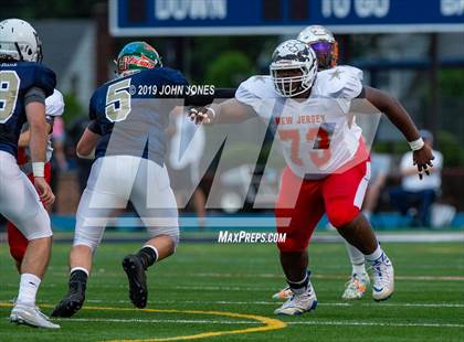 Thumbnail 1 in Phil Simms North vs South All Star Classic photogallery.