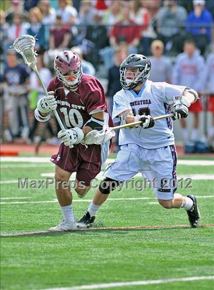 Thumbnail 2 in Conestoga vs. Garden City (Checking for Cancer Invitational) photogallery.