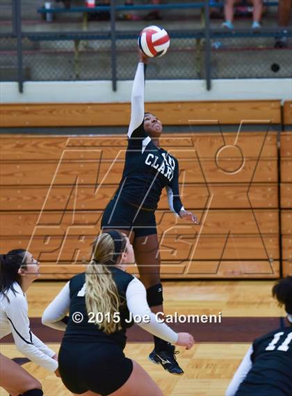 Thumbnail 2 in Clark Vs Southwest (Northside Tournament) photogallery.