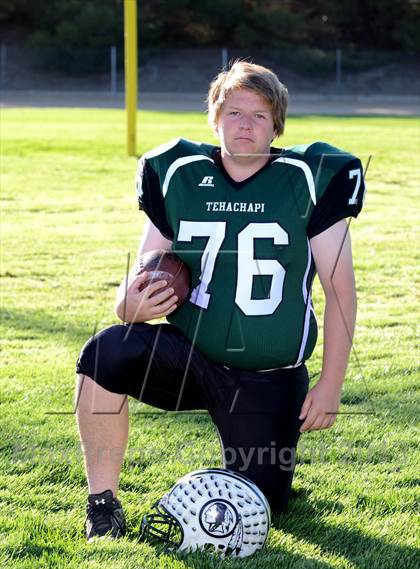 Thumbnail 3 in Tehachapi Varsity Football Team and Individual Portraits photogallery.
