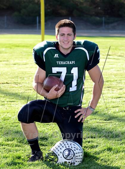 Thumbnail 3 in Tehachapi Varsity Football Team and Individual Portraits photogallery.