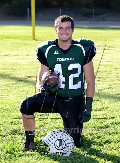 Thumbnail 1 in Tehachapi Varsity Football Team and Individual Portraits photogallery.