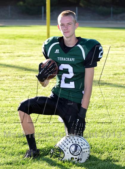 Thumbnail 2 in Tehachapi Varsity Football Team and Individual Portraits photogallery.