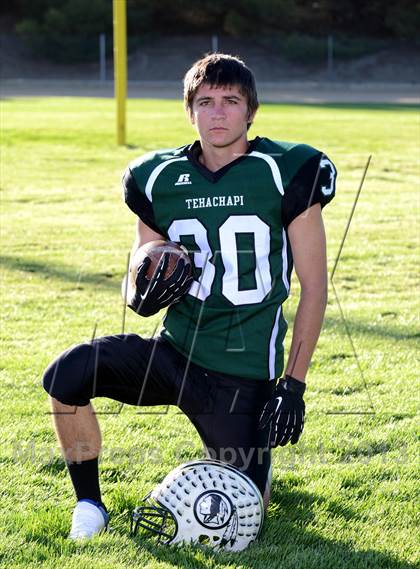 Thumbnail 3 in Tehachapi Varsity Football Team and Individual Portraits photogallery.