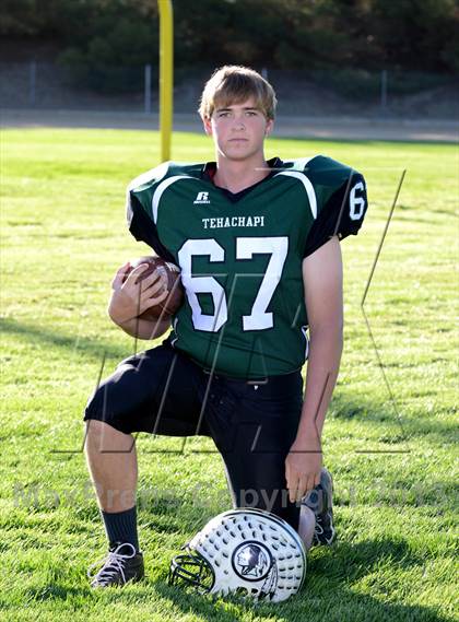 Thumbnail 1 in Tehachapi Varsity Football Team and Individual Portraits photogallery.