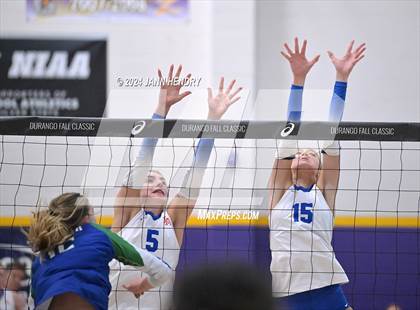 Thumbnail 2 in Xavier College Prep vs. Los Alamitos (Durango Fall Classic) photogallery.