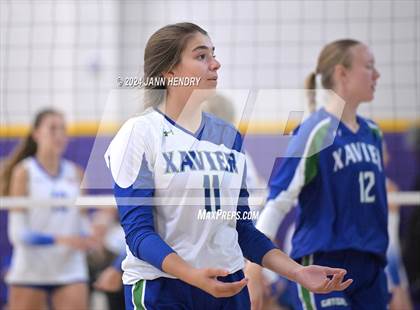 Thumbnail 1 in Xavier College Prep vs. Los Alamitos (Durango Fall Classic) photogallery.
