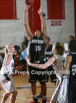 Thumbnail 2 in Montbello vs Dakota Ridge (Regis Holiday Hoop Class Semifinals) photogallery.