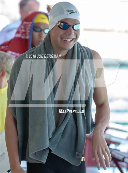 Thumbnail 2 in CIF Boys Swimming Championships photogallery.