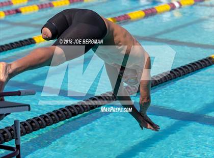 Thumbnail 2 in CIF Boys Swimming Championships photogallery.