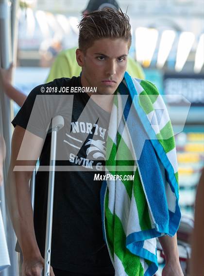 Thumbnail 3 in CIF Boys Swimming Championships photogallery.