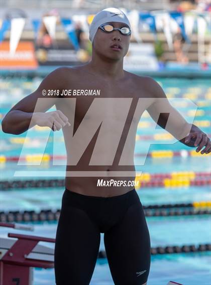 Thumbnail 3 in CIF Boys Swimming Championships photogallery.